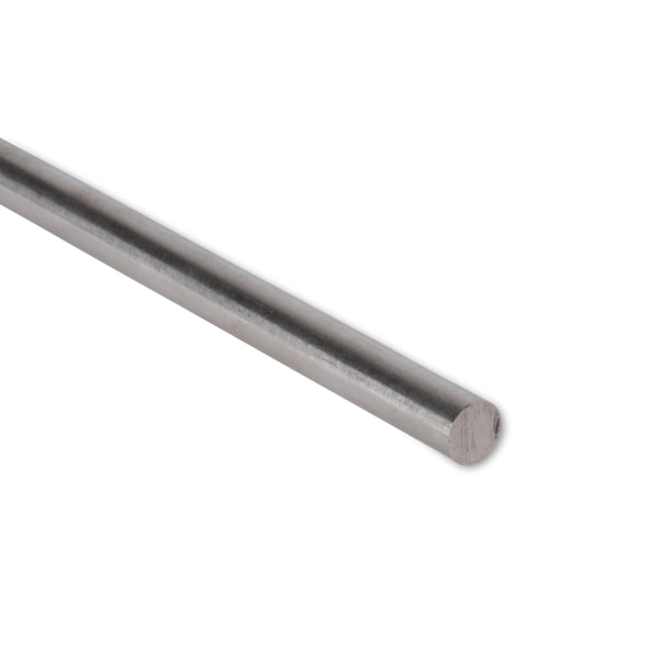 1/2" Diameter, 304 Stainless Steel Round Rod, 1" Length, Extruded, 0.50 inch Dia